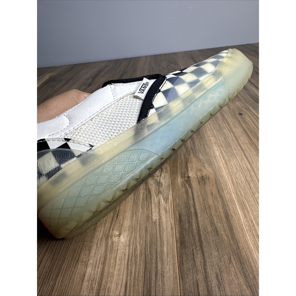 VANS Mod Slip-On Shoes Sneakers Checkerboard Marshmallow 7.5M/9W - Picture 16 of 16